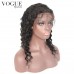 Lace Front Human Hair Wigs 250 Density Deep Wave Front Lace Wig